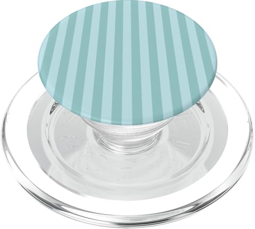 Mintgrün gestreift Mädchen vertikale Linien adrette Streifen niedlich PopSockets PopGrip für MagSafe Mintgrün gestreift Mädchen vertikale Linien adrette Streifen niedlich PopSockets PopGrip für MagSafe von Preppy & Pretty Pinstripes
