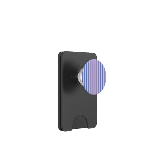 Rosa Blau gestreift Mädchen vertikale Linien adrette Streifen niedlich PopSockets PopWallet für MagSafe Rosa Blau gestreift Mädchen vertikale Linien adrette Streifen niedlich PopSockets PopWallet für MagSafe von Preppy & Pretty Pinstripes