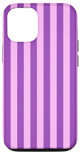 Rosa und Lila gestreifte Girlly vertikale Linien adrette Streifen Hülle für iPhone 12/12 Pro Rosa und Lila gestreifte Girlly vertikale Linien adrette Streifen Hülle für iPhone 12/12 Pro von Preppy & Pretty Pinstripes