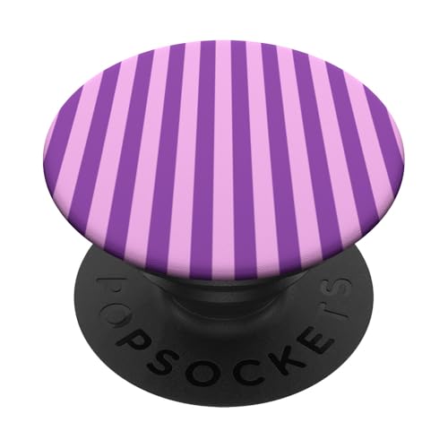 Rosa und Lila gestreifte Girlly vertikale Linien adrette Streifen PopSockets Klebender PopGrip Rosa und Lila gestreifte Girlly vertikale Linien adrette Streifen PopSockets Klebender PopGrip von Preppy & Pretty Pinstripes