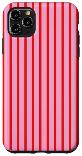 Rot Rosa gestreift mädchenhafte Streifen geometrische dünne Linien adrett Hülle für iPhone 11 Pro Max Rot Rosa gestreift mädchenhafte Streifen geometrische dünne Linien adrett Hülle für iPhone 11 Pro Max von Preppy & Pretty Pinstripes