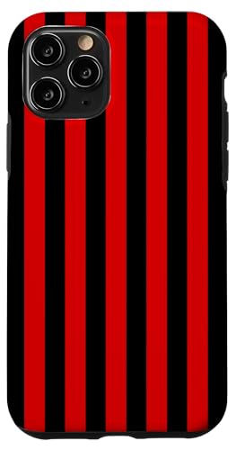 Rot und Schwarz gestreift Mädchen Streifen adrett ästhetisch niedlich Hülle für iPhone 11 Pro Rot und Schwarz gestreift Mädchen Streifen adrett ästhetisch niedlich Hülle für iPhone 11 Pro von Preppy & Pretty Pinstripes