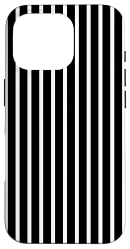 Schwarz-weiß gestreifte mädchenhafte Streifen geometrische dünne Linien Hülle für iPhone 16 Pro Schwarz-weiß gestreifte mädchenhafte Streifen geometrische dünne Linien Hülle für iPhone 16 Pro von Preppy & Pretty Pinstripes