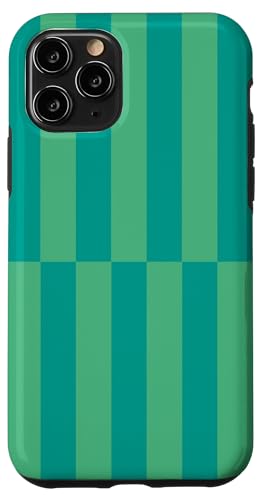 Blaugrün, hellgrün, gestreift, mädchenhafte Streifen, geometrische Linien, adrett Hülle für iPhone 11 Pro Blaugrün, hellgrün, gestreift, mädchenhafte Streifen, geometrische Linien, adrett Hülle für iPhone 11 Pro von Preppy & Pretty
