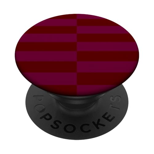 Kastanienbraun Burgunderrot gestreift Girly Stripes adrette geometrische Linien PopSockets Klebender PopGrip Kastanienbraun Burgunderrot gestreift Girly Stripes adrette geometrische Linien PopSockets Klebender PopGrip von Preppy & Pretty