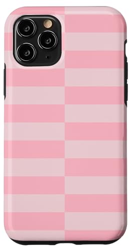 Pastellrosa gestreifte mädchenhafte Streifen adrette geometrische Linien Hülle für iPhone 11 Pro Pastellrosa gestreifte mädchenhafte Streifen adrette geometrische Linien Hülle für iPhone 11 Pro von Preppy & Pretty
