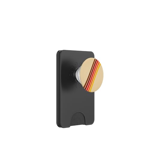 Retro Sonnenuntergang Streifen Vintage Gestreift Boho 70er 80er Jahre Ästhetik PopSockets PopWallet für MagSafe Retro Sonnenuntergang Streifen Vintage Gestreift Boho 70er 80er Jahre Ästhetik PopSockets PopWallet für MagSafe von Preppy & Pretty