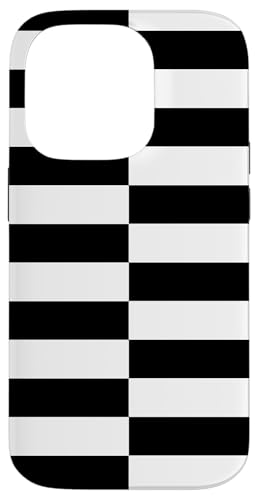 Schwarz-weiß gestreifte Girly-Streifen adrette geometrische Linien Hülle für iPhone 14 Pro Schwarz-weiß gestreifte Girly-Streifen adrette geometrische Linien Hülle für iPhone 14 Pro von Preppy & Pretty