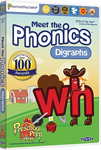 Meet The Phonics Diagraphs [DVD] [Region 1] [NTSC] [US Import] von Preschool Prep Company