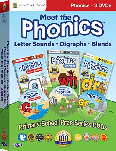 Phonics (3pc) / (3pk) [DVD] [Region 1] [NTSC] [US Import] von Preschool Prep Company