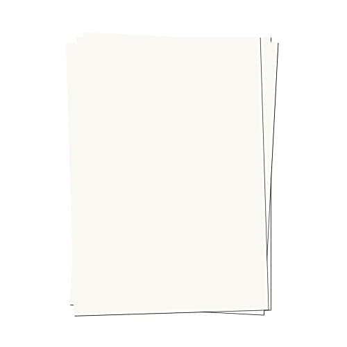 50 x PRESENTOU Briefpapier beidseitig bedruckt 150 Gramm Papier | Motivpapier Urkundenpapier Urkunde Speisekarte Liebesbrief (Altweiß & Petrol, 50 Bögen) von Presentou