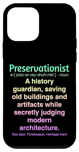Denkmalpfleger Hülle für iPhone 12 mini Denkmalpfleger Hülle für iPhone 12 mini von Preservationist Humour Apparel
