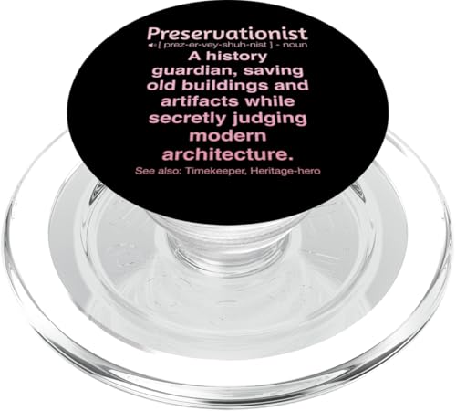 Denkmalpfleger PopSockets PopGrip für MagSafe Denkmalpfleger PopSockets PopGrip für MagSafe von Preservationist Humour Apparel