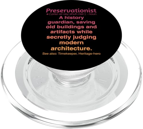 Denkmalpfleger PopSockets PopGrip für MagSafe Denkmalpfleger PopSockets PopGrip für MagSafe von Preservationist Humour Apparel