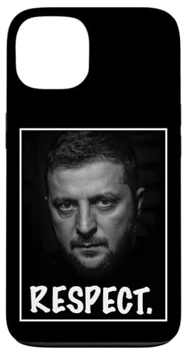 Präsident Zelensky Portrait Respect Support Ukraine Freedom Hülle für iPhone 13 von President Zelensky Portrait Respect Support