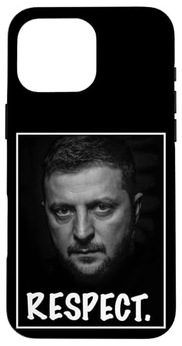 Präsident Zelensky Portrait Respect Support Ukraine Freedom Hülle für iPhone 16 Pro Max Präsident Zelensky Portrait Respect Support Ukraine Freedom Hülle für iPhone 16 Pro Max von President Zelensky Portrait Respect Support