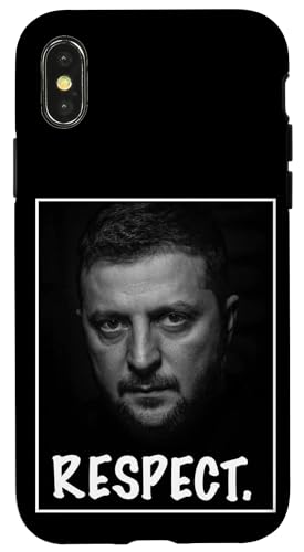 Präsident Zelensky Portrait Respect Support Ukraine Freedom Hülle für iPhone X/XS Präsident Zelensky Portrait Respect Support Ukraine Freedom Hülle für iPhone X/XS von President Zelensky Portrait Respect Support