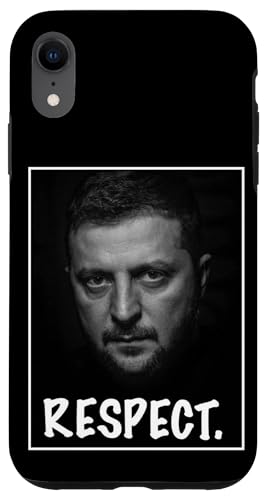 Präsident Zelensky Portrait Respect Support Ukraine Freedom Hülle für iPhone XR Präsident Zelensky Portrait Respect Support Ukraine Freedom Hülle für iPhone XR von President Zelensky Portrait Respect Support