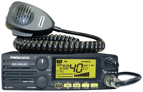 President Mc Kinley TXPR600 CB-Funkgerät President Mc Kinley TXPR600 CB-Funkgerät von President