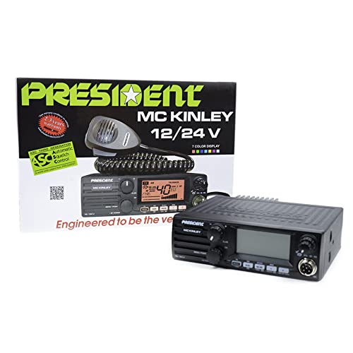 Radio CB President MC Kinley ASC AM-FM-LSB-USB 40CH ANL NB Hi-Cut 12/24 Radio CB President MC Kinley ASC AM-FM-LSB-USB 40CH ANL NB Hi-Cut 12/24 von Président