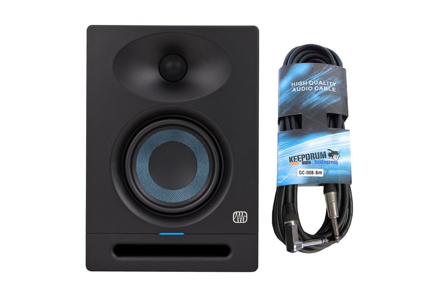 Presonus Eris Studio 4 PC-Lautsprecher (Aktive Monitor-Box, 50 W, mit Klinkenkabel) von Presonus