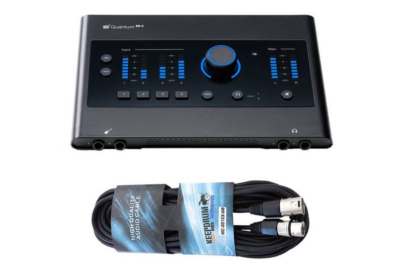 Presonus PreSonus USB-C Audio Interface Quantum ES 4 mit Kabel Digitales Aufnahmegerät (Audio-Interface) von Presonus