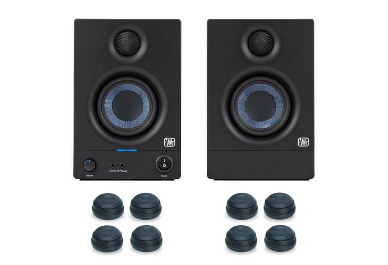 Presonus Presonus Eris 3.5 Boxen 2nd Gen mit Boxen-Füße PC-Lautsprecher 2nd Gen (1 Paar, 50 W, mit Boxen-Füße) von Presonus