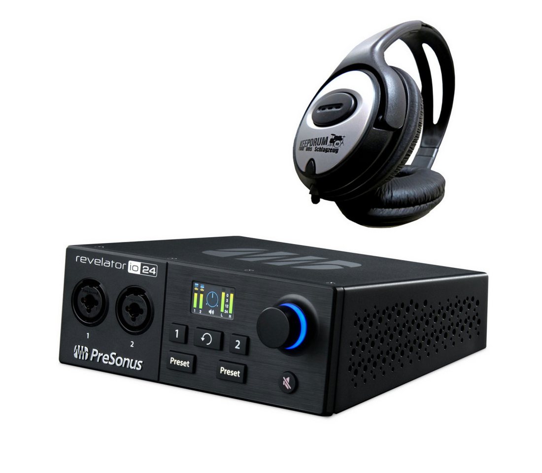 Presonus Presonus Revelator io24 Interface mit Kopfhörer Digitales Aufnahmegerät Presonus Presonus Revelator io24 Interface mit Kopfhörer Digitales Aufnahmegerät von Presonus