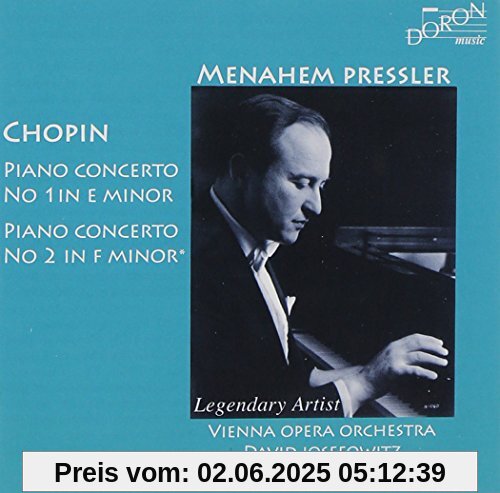Menahem Pressler Spielt Chopin Menahem Pressler Spielt Chopin von Pressler