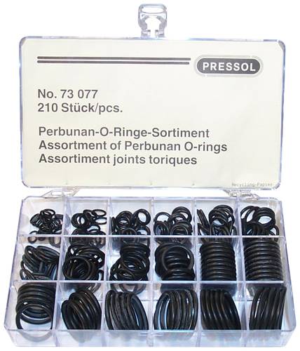 Pressol 73077 O-Ring Sortiment Inhalt 1 Set von Pressol