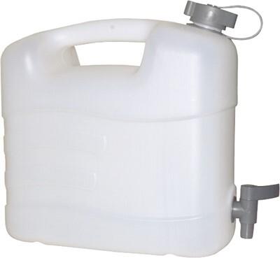 Pressol Kanister 10l mit Ablasshahn Polyethylen weiss (21163) von Pressol
