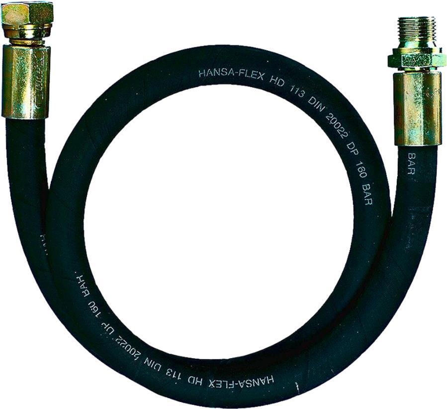 Pressol Schlauchgarnitur 2m für Öl G1/2`` I / G1/2``A f.88224 (19562) von Pressol