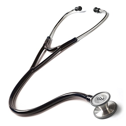 NCD Medical/Prestige Medical 128-BLK Clinical Cardiology Stethoscope-Black Tubing von Prestige Medical