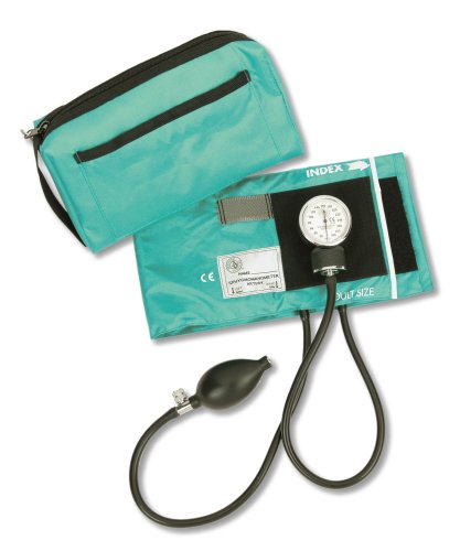 NCD Medical/Prestige Medical Premium Aneroid-Manometer mit passender Aufbewahrungstasche, Petrol von Prestige Medical