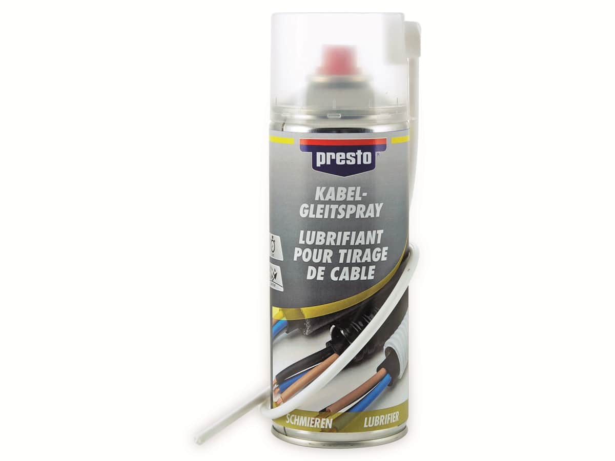 PRESTO Kabel- Gleitspray 400ml, von Presto