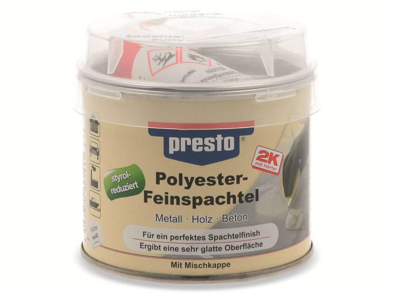 PRESTO Polyester Feinspachtel 250g, von Presto