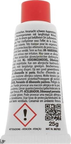 Presto Härter f. 2K-Spachtelmassen rot 25g Tube 600177 von Presto