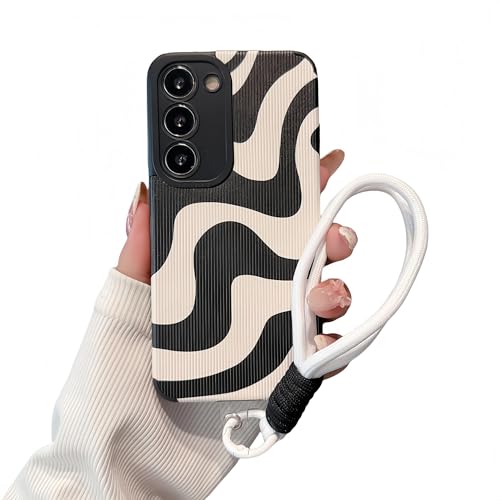Süße Graffiti-Zebramuster Handyhülle für Samsung Galaxy S23 Plus Weiche TPU Vollschutz mit Armband, Ästhetisches Anti-Fingerabdruck Anti-Rutsch-Design für Frauen Mädchen Süße Graffiti-Zebramuster Handyhülle für Samsung Galaxy S23 Plus Weiche TPU Vollschutz mit Armband, Ästhetisches Anti-Fingerabdruck Anti-Rutsch-Design für Frauen Mädchen von Pretaco