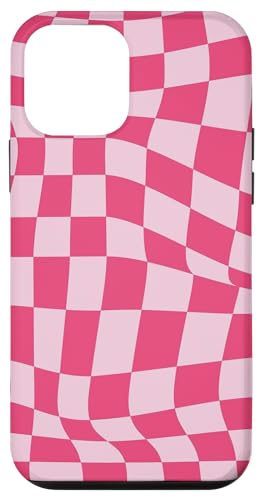 Hülle für iPhone 12 mini Etui kariert rosa rot cool Schachbrett ästhetisches Geschenk Hülle für iPhone 12 mini Etui kariert rosa rot cool Schachbrett ästhetisches Geschenk von Pretty Case Cute Art Phone Protection
