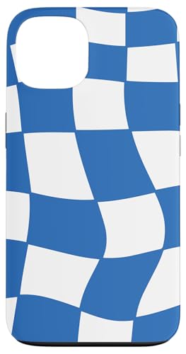 Hülle für iPhone 13 Etui kariert blau weiß cool Schachbrett ästhetisches Geschenk Hülle für iPhone 13 Etui kariert blau weiß cool Schachbrett ästhetisches Geschenk von Pretty Case Cute Art Phone Protection