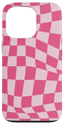 Hülle für iPhone 13 Pro Etui kariert rosa rot cool Schachbrett ästhetisches Geschenk Hülle für iPhone 13 Pro Etui kariert rosa rot cool Schachbrett ästhetisches Geschenk von Pretty Case Cute Art Phone Protection