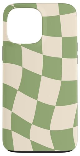 Hülle für iPhone 13 Pro Max Etui kariert grün cool Schachbrett ästhetisches Geschenk Hülle für iPhone 13 Pro Max Etui kariert grün cool Schachbrett ästhetisches Geschenk von Pretty Case Cute Art Phone Protection