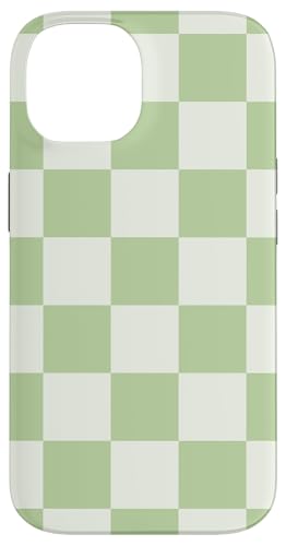 Hülle für iPhone 14 Etui kariert grün weiß cool Schachbrett ästhetisches Geschenk Hülle für iPhone 14 Etui kariert grün weiß cool Schachbrett ästhetisches Geschenk von Pretty Case Cute Art Phone Protection