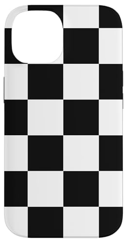 Hülle für iPhone 14 Etui kariert schwarz weiß cool Schachbrett ästhetisches Geschenk Hülle für iPhone 14 Etui kariert schwarz weiß cool Schachbrett ästhetisches Geschenk von Pretty Case Cute Art Phone Protection