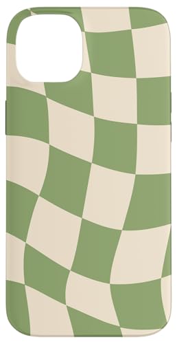 Hülle für iPhone 14 Plus Etui kariert grün cool Schachbrett ästhetisches Geschenk Hülle für iPhone 14 Plus Etui kariert grün cool Schachbrett ästhetisches Geschenk von Pretty Case Cute Art Phone Protection
