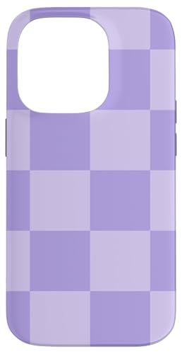 Hülle für iPhone 14 Pro Etui kariert ästhetisch lila rosa cooles Schachbrettgeschenk Hülle für iPhone 14 Pro Etui kariert ästhetisch lila rosa cooles Schachbrettgeschenk von Pretty Case Cute Art Phone Protection