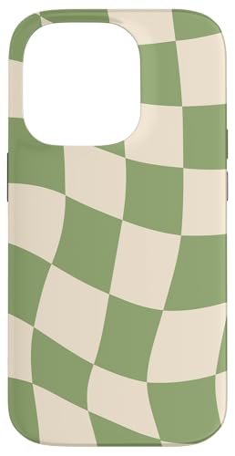 Hülle für iPhone 14 Pro Etui kariert grün cool Schachbrett ästhetisches Geschenk Hülle für iPhone 14 Pro Etui kariert grün cool Schachbrett ästhetisches Geschenk von Pretty Case Cute Art Phone Protection