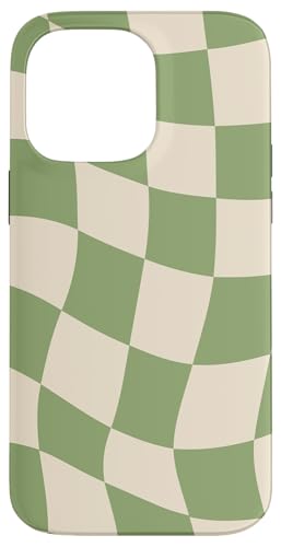 Hülle für iPhone 14 Pro Max Etui kariert grün cool Schachbrett ästhetisches Geschenk Hülle für iPhone 14 Pro Max Etui kariert grün cool Schachbrett ästhetisches Geschenk von Pretty Case Cute Art Phone Protection