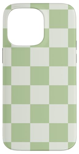 Hülle für iPhone 14 Pro Max Etui kariert grün weiß cool Schachbrett ästhetisches Geschenk Hülle für iPhone 14 Pro Max Etui kariert grün weiß cool Schachbrett ästhetisches Geschenk von Pretty Case Cute Art Phone Protection
