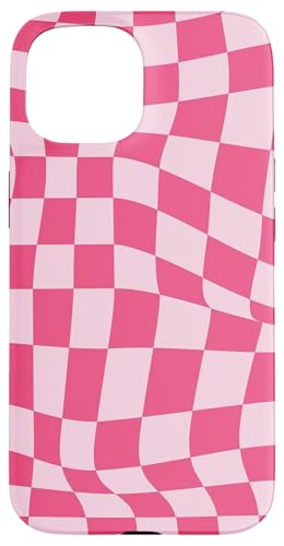 Hülle für iPhone 15 Etui kariert rosa rot cool Schachbrett ästhetisches Geschenk Hülle für iPhone 15 Etui kariert rosa rot cool Schachbrett ästhetisches Geschenk von Pretty Case Cute Art Phone Protection